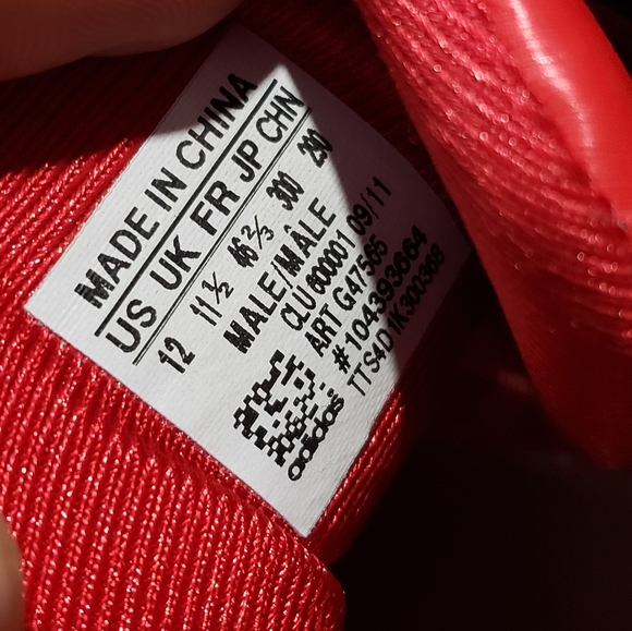 Mens Adidas Adizero Rose 2 'Windy City' The L Chicago Edition Size 12 G47565 - Picture 7 of 8